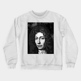 Robert Boyle Black And White Portrait | Robert Boyle Artwork 2 Crewneck Sweatshirt